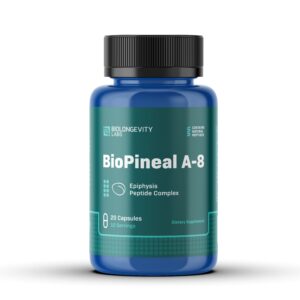 Endoluten Guide: Pineal Peptides and Bioregulator Research 2 BioPineal A-8 20ct - front