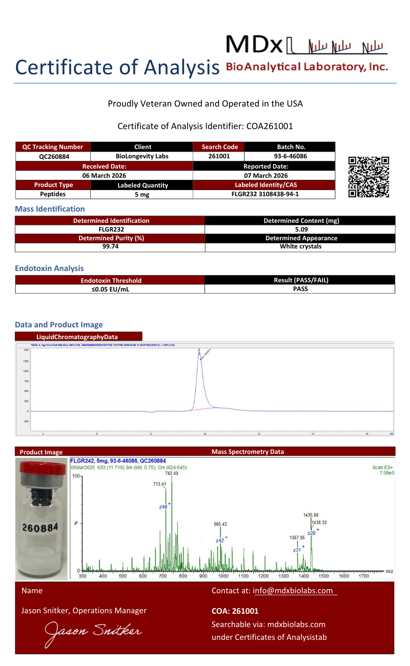 Follistatin (FLGR242) (10mg) 2 FLGR242 (261001)